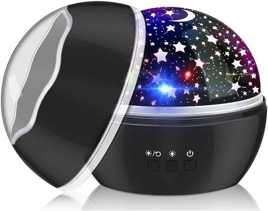 Sterrenhemel & Zee Wereld Projector Nachtlampje voor Kinderen en Volwassenen van Kikoi en Smaza