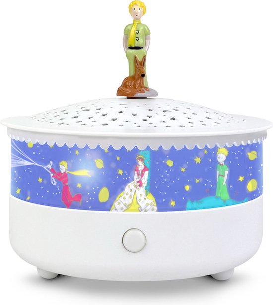 Sterrenprojector De kleine Prins© met Muziek en Huilsensor – Betoverende Sterrenhemel voor je Kleintje, Automatische Uitschakeling en USB-kabel Inbegrepen van Sweet Little Dreams