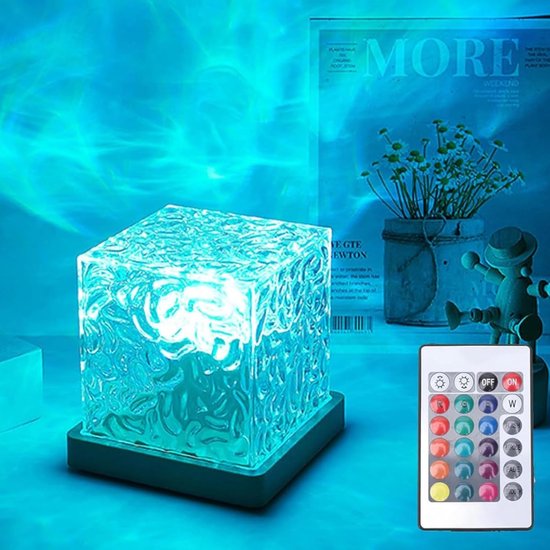 Sterrenprojector met 16 kleuren en 30 standen - afstandsbediening, 3D-effect, voor kinderkamer,LED nachtlampje met kleurrijke sterrenhemel - dimbaar en veelzijdig - ideaal als sfeerverlichting