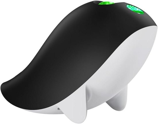 Sterrenprojector Nachtlampje - Maanlamp Kinderen - Slaapkamer Sfeer - Veelzijdige Projectie - 350 Gram - Zwart