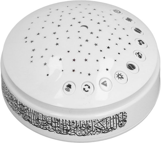 Sterrenprojector Nachtlampje met Slaapliedjes en Witte Ruis voor Babykamer