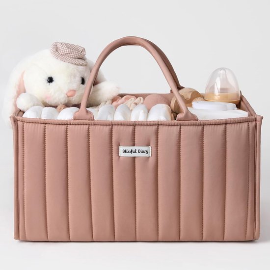 Stijlvolle Luiercaddy Organizer voor Baby Benodigdheden - Must-Have voor Nieuwe Ouders
