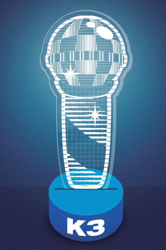 Studio 100 Lamp K3 24 Cm Meisjes Blauw van Studio 100