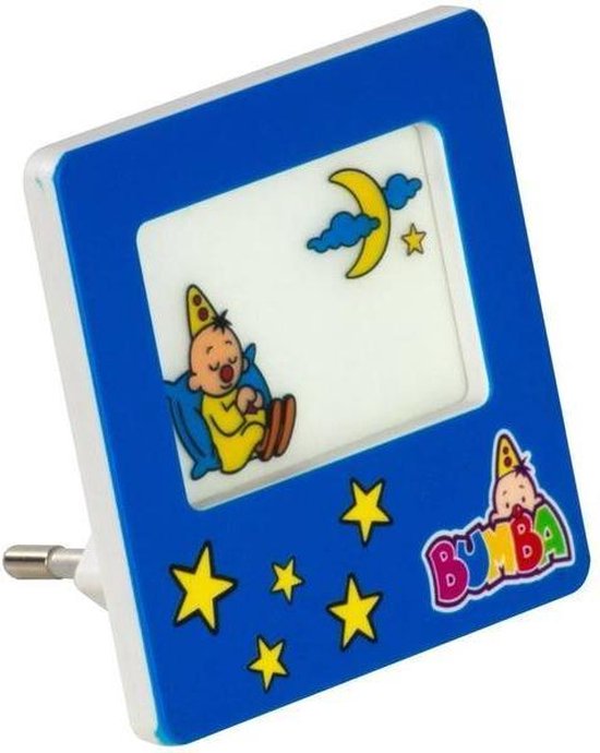 Studio 100 Nachtlamp Bumba Lec-verlichting Junior 7 Cm Blauw van Merkloos