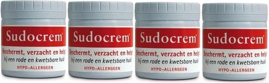 Sudocrem Luierzalf - 4 x 60 Gram Voordeelverpakking van Sudocrem
