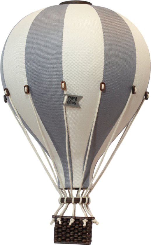 Super Balloon Luchtballon - beige en donker grijs