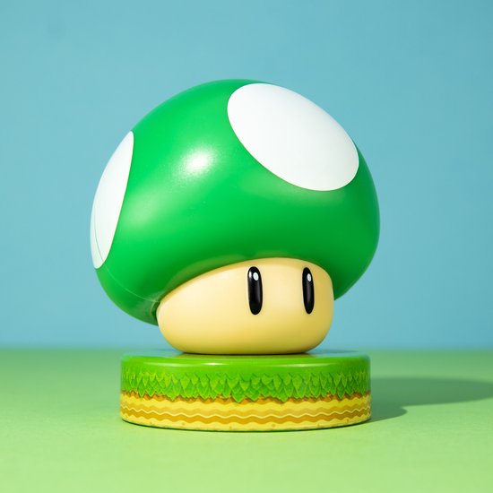Super Mario Bros: 1 UP mushroom - Nachtlampje van super-mario