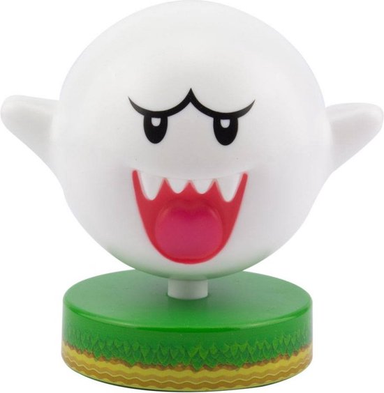 Super Mario Bros. - Boo 3D Icon Lamp V2 - Tafellamp - Nachtlamp van Paladone