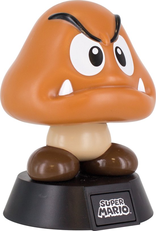 Super Mario Bros. - Goomba 3D Light - Tafellamp - Nachtlamp van Paladone