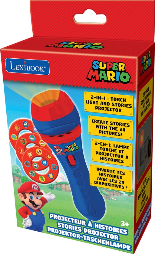 Super Mario Verhalen Projector met Zaklamp