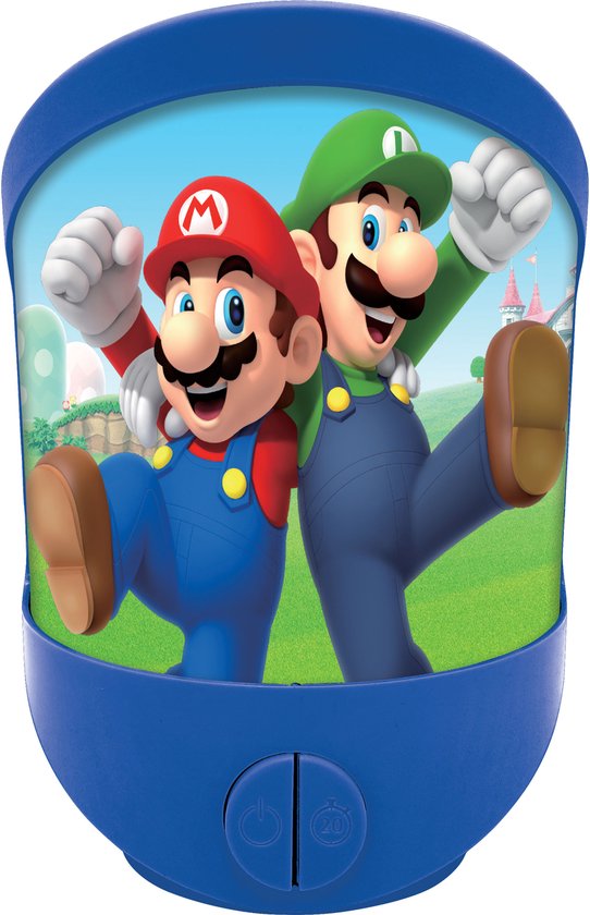 Super Mario Wand- & Tafelnachtlampje van Merkloos