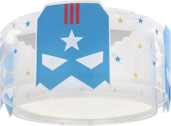 Superhelden Plafondlamp voor Kinderen - Blue Hero