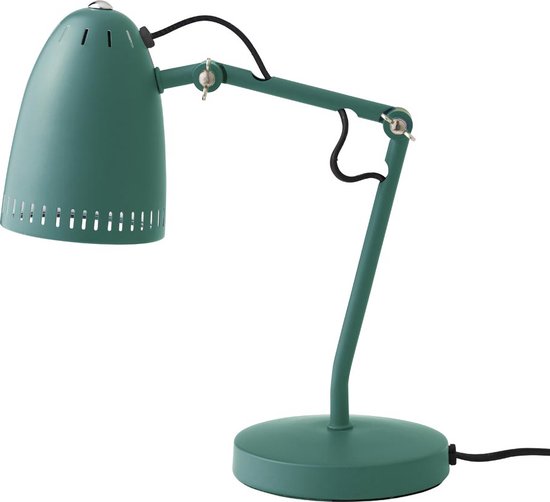 Superliving bureaulamp "Dynamo 345" mat donker mint van Superliving