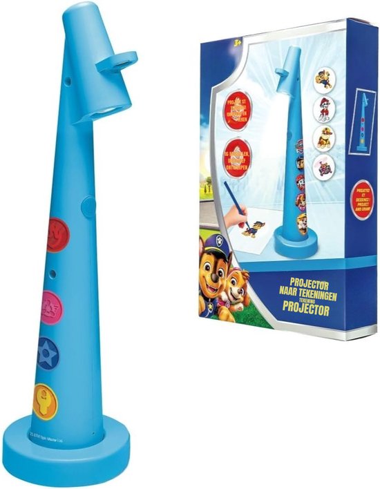 SVN® Tekenprojector – Tekenmachine – Tekenprojector Kinderen En Volwassenen – Blauw - ‎24cm x 5cm x 4cm van Merkloos