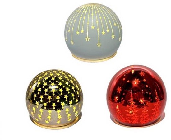 Tafellamp Dome Galaxy Led dia12x11cm.