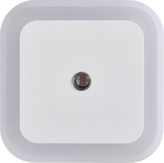 Teedz - Nachtlamp - Led - Wit - Stopcontact - Stekkerlamp - Slaapkamer - Rust - Kinderkamer - Energiebesparing - Besparing - Sensor