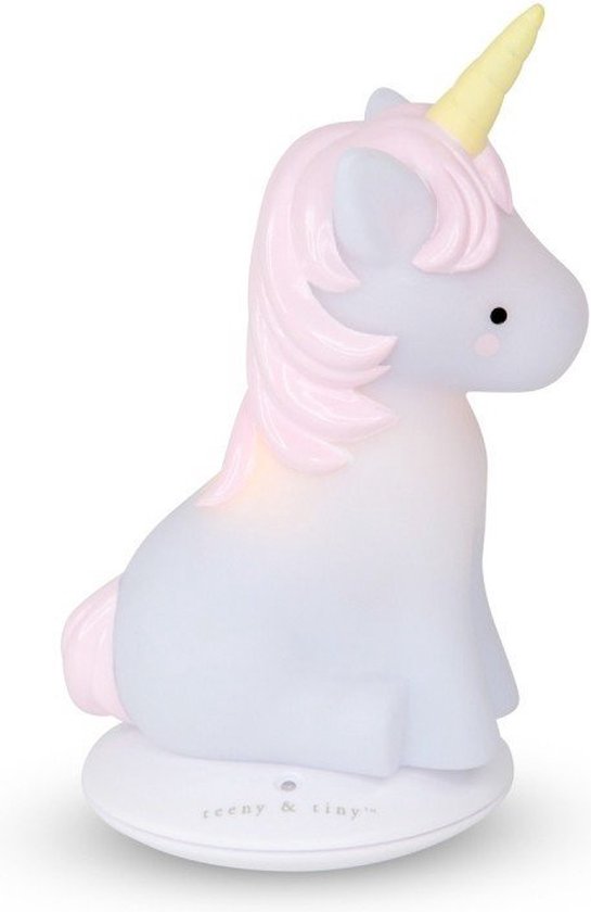 Teeny & Tiny nachtlampje Unicorn Little Light - White Eenhoorn van Merkloos