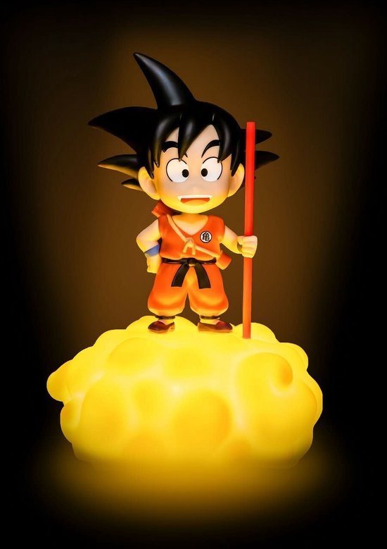 Teknofun Dragon Ball - Nachtlamp - Goku On Cloud van Merkloos