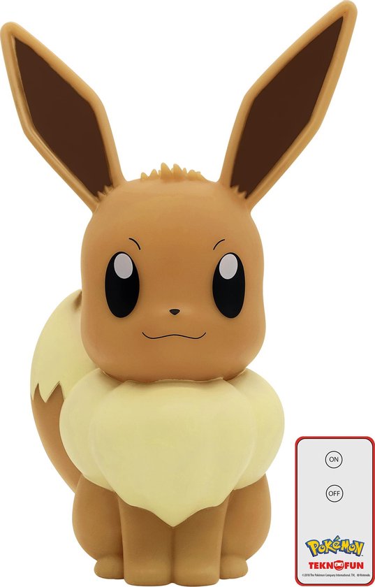Teknofun Pokémon - Eevee Led-lamp - 30 cm van Merkloos