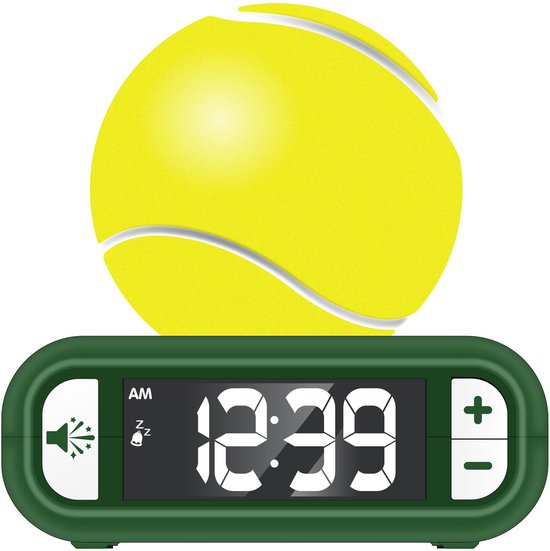 Tennis Nachtlampje Wekker met geluiden van Merkloos