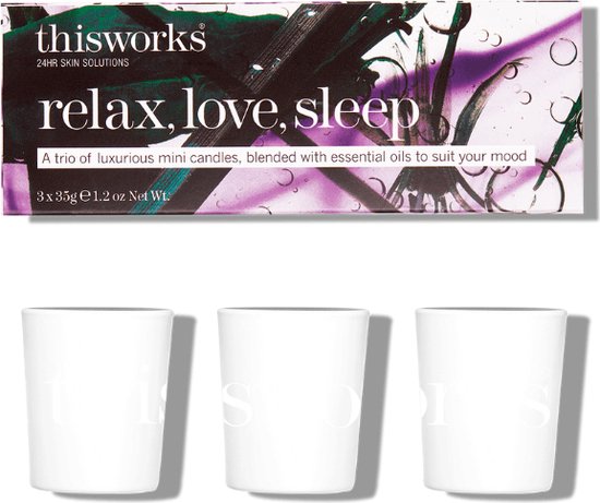 This Works - Candle Trio - 3 x 35 gr van This Works