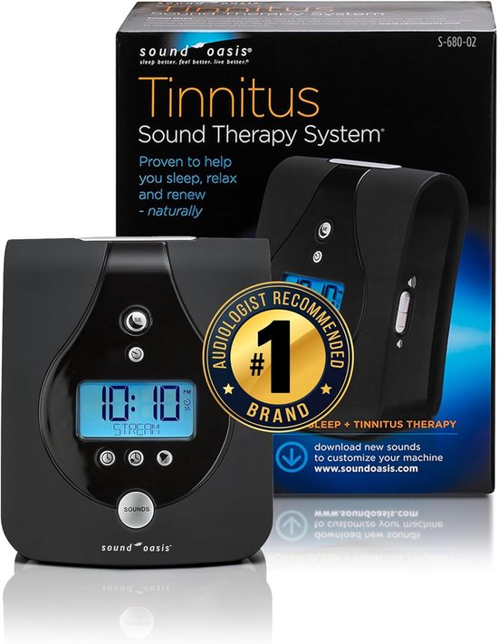 Tinnitus Geluidstherapie Systeem voor Beter Slapen en Ontspannen