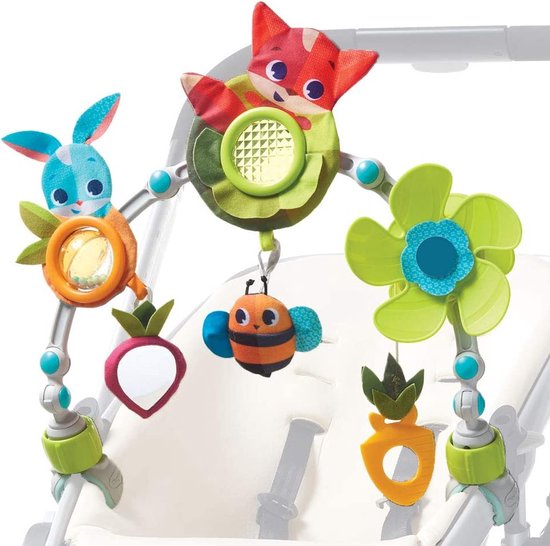 Tiny Love Sunny Stroll Speelboog met Rammelaars - Meadow Days - Vanaf de geboorte van Tiny Love