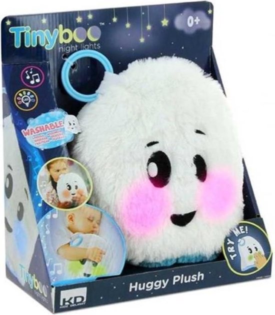 Tinyboo Pluche Led nachtlamp Ghost van Tinyboo