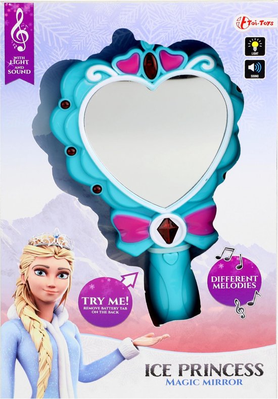 Toi-toys Spiegel Blauw 20 Cm Met Licht En Geluid