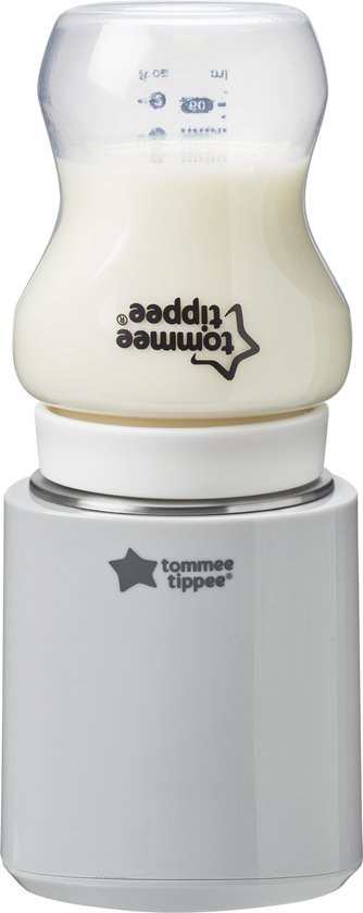 Tommee Tippee LetsGo draagbare flessenwarmer voor babyflesjes - oplaadbaar via USB - elektrische flessenwarmer - lichtgewicht en reisvriendelijk van Tommee Tippee