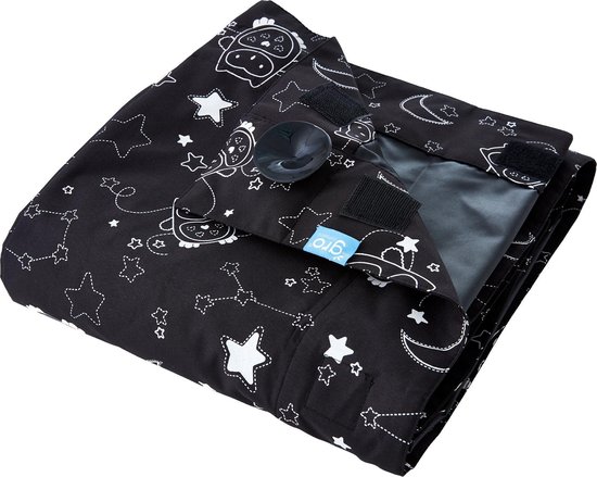 Tommee Tippee Sleeptime - draagbaar verduisteringsgordijn - met zuignappen - aanpasbaar en licht - groot -130 x 190cm van Tommee Tippee
