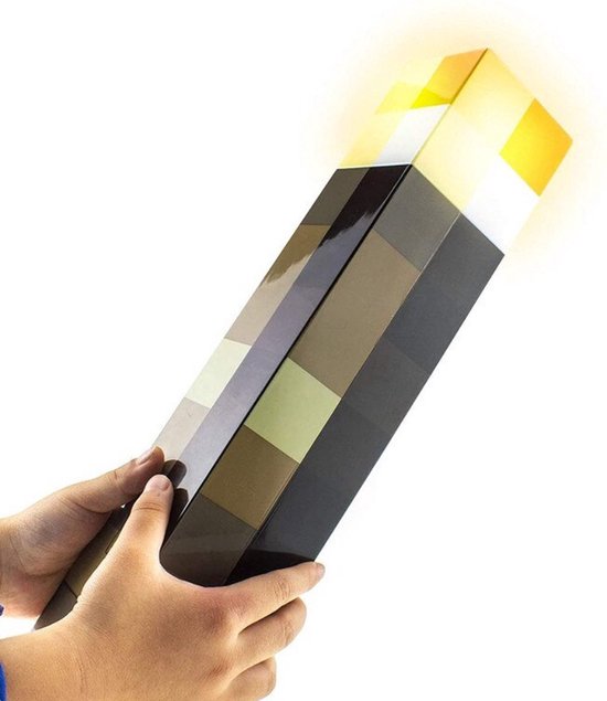 Torch LED Lamp Oplaadbaar - Nachtlamp - Kinderen - Fakkel - Brownstone Torch - Bruin