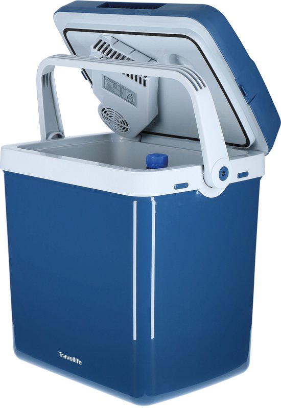 Travellife TL26 Thermo-Elektrische Koelbox - 19L - AC/DC - 12V/230V - Blauw van Travellife