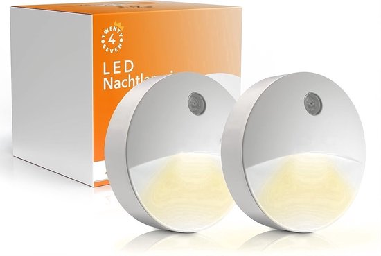 Twenty4seven® LED Nachtlampje 2 Stuks - Stopcontact - Kinderkamer & Slaapkamer - Nachtlampjes Voor Kinderen, Baby & Volwassenen van T