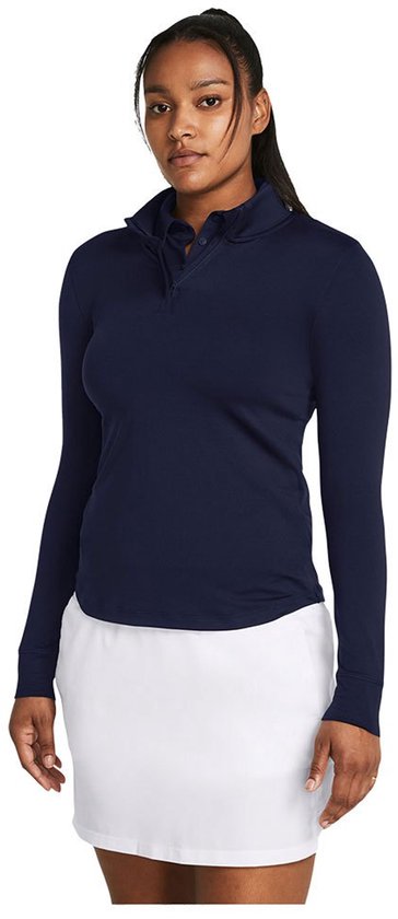 Under Armour Damen Longsleeves Ua Playoff 1/4 Zip Midnight Navy 410-L (US LG) van Under Armour