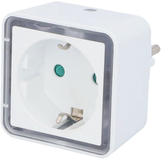 Unitec LED Nachtlicht Stopcontact Schemersensor Licht Sensor Nachtlamp Wandlamp van Merkloos