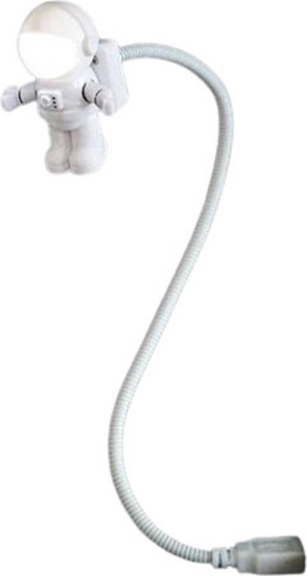 USB LED Nachtlampje Astronaut - Bureau - Laptop - Zwevend - Leuke LED lamp - Licht - Decoratie van Merkloos