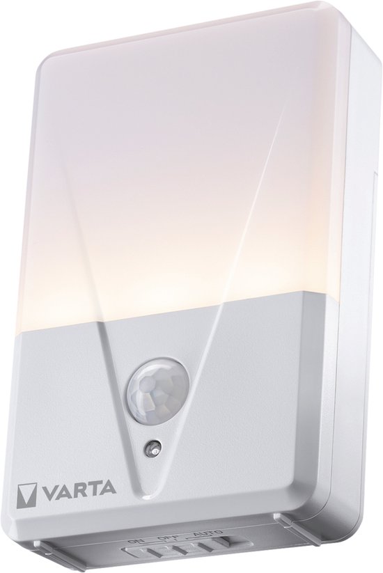 VARTA Nacht Lamp met Bewegingssensor - Wit van Varta