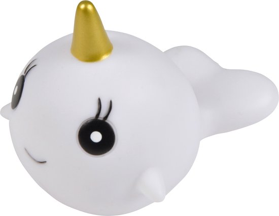 Veilleuse laid vinyle a piles 17*9*h10.7cm narval van Merkloos