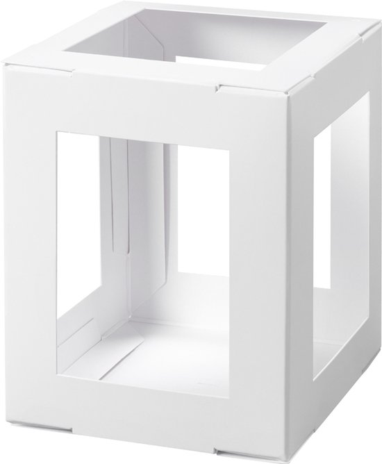 Vellenpatroon voor mini-lampionnen, 100 x 100 x 120 mm, zwart