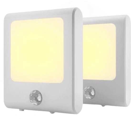 Velours Max® - Nachtlampje - Nachtlampje Met Bewegingssensor - Nachtlampje Stopcontact - Plugin Ledlamp - Warm Licht - Dimbaar - Baby - Kinderen - Peuter - Nachtlampje Volwassenen - Nachtlampje Kinderen - Nachtlampje Baby - Lampen - Lampjes - Kind van Merkloos