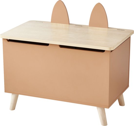 Vertbaudet Kist - vos - 60x40x59 - hout