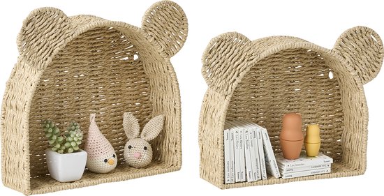 Vertbaudet Set van 2 teddybeer-planken