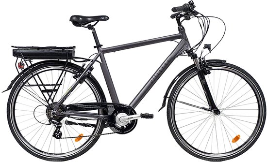 Villette Randonnée elektrische fiets heren 13 Ah grijs van Villette