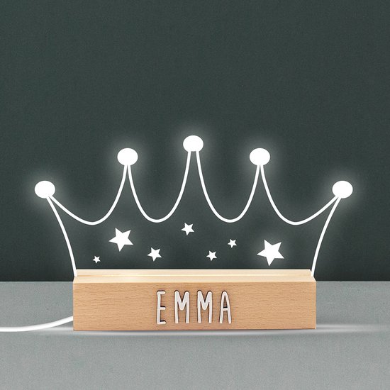 Vintiun personaliseerbare led lamp - Kroon van Vintiun