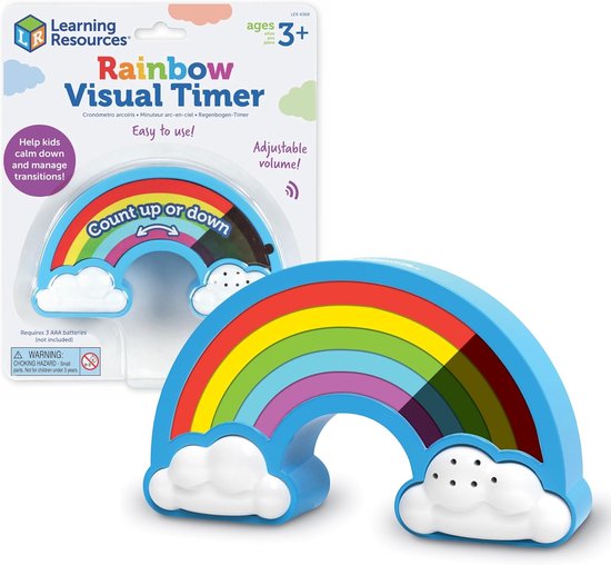 Visuele Tijdsinsteller met Kleurverloop voor Kinderen - Timer voor Focus en Planning (3+ jaar)
