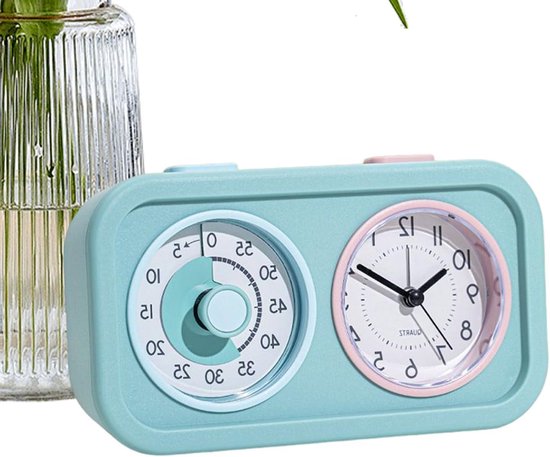 Visuele Timer - Afteltimer Kinderen - Activiteiten Begeleiden - Stille Werking Nachtlampje - 172 x 98 cm - Lichtbruin