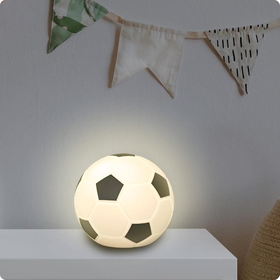 voetbal LED-lamp, 3D siliconen nachtlampje met kleurwisseling in voetbalontwerp, ideaal als verjaardagscadeau voor jongens, decoratieve lamp met 7 verschillende kleuren