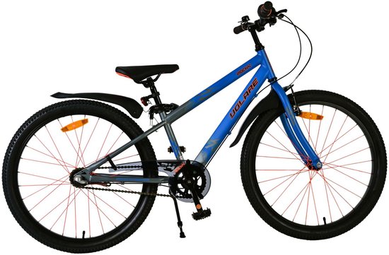 Volare Rocky Kinderfiets - 24 inch - Blauw - Shimano Nexus 3 versnellingen van Volare