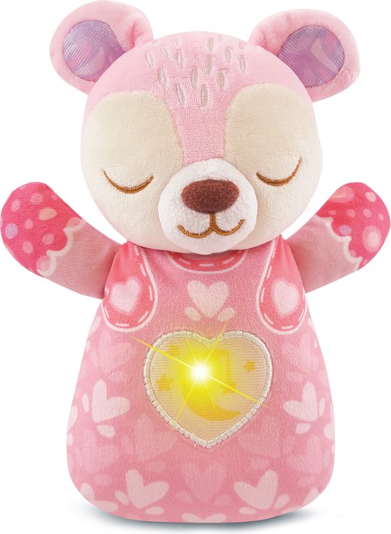 VTech Baby MON OURSON LUMI DODO ROSE babynachtlamp Roze van Merkloos